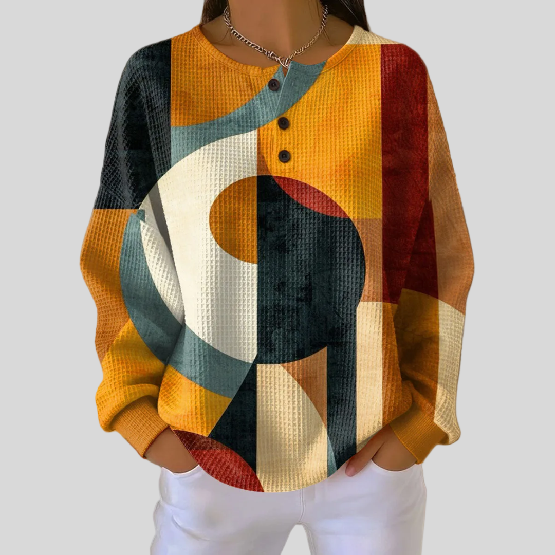 Bexmore | Sudadera con Patrón Geométrico