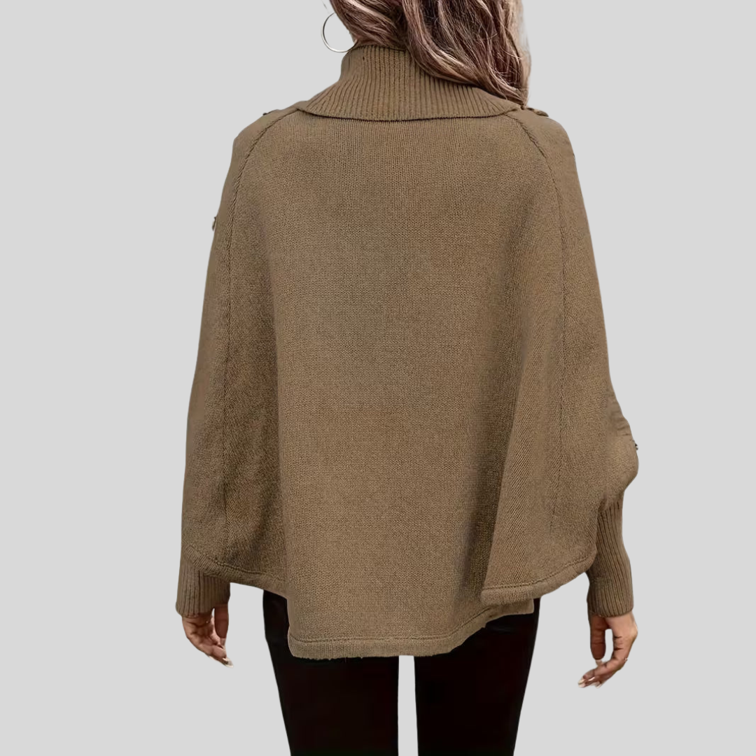 Norelle | Suéter de Cuello Alto y Punto Trenzado