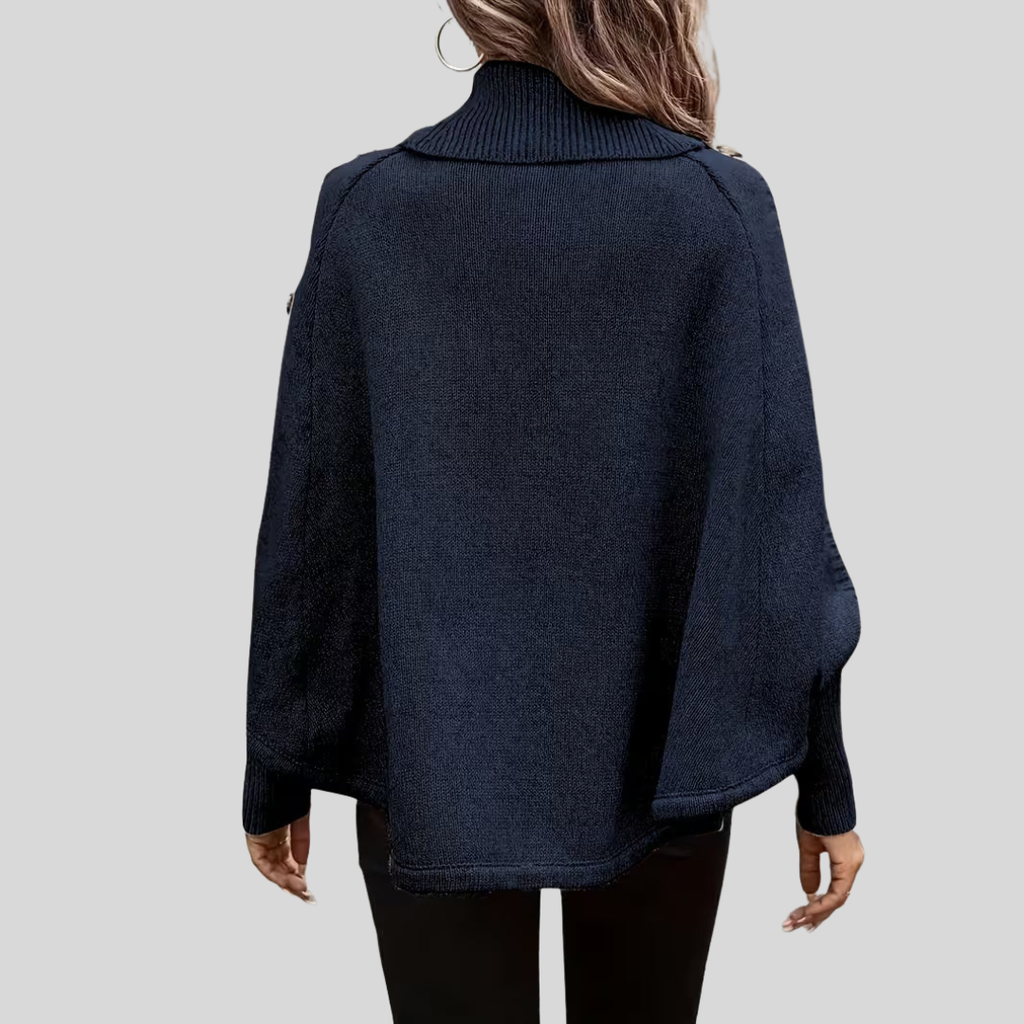 Norelle | Suéter de Cuello Alto y Punto Trenzado