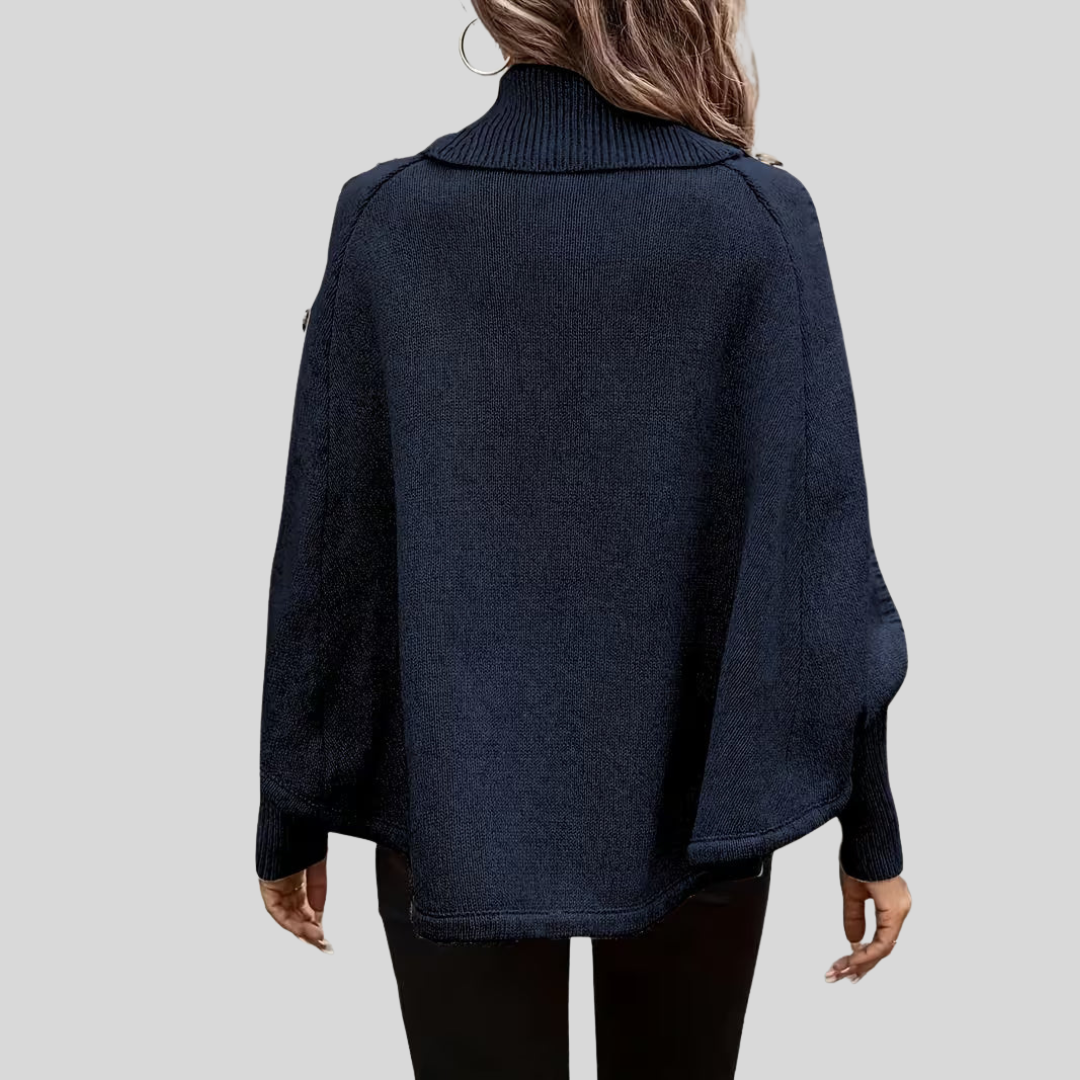 Norelle | Suéter de Cuello Alto y Punto Trenzado