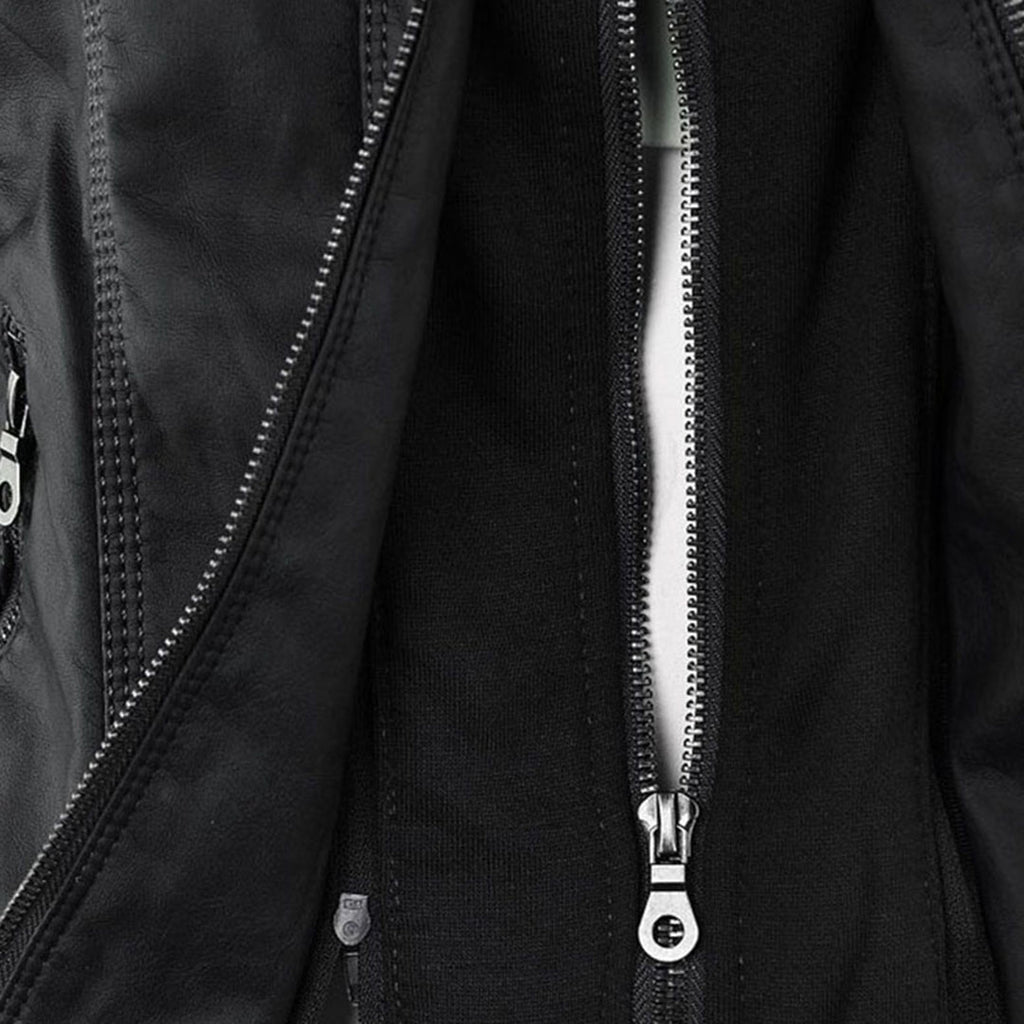 Flavia | Chaqueta de Cuero Resistente y Elegante
