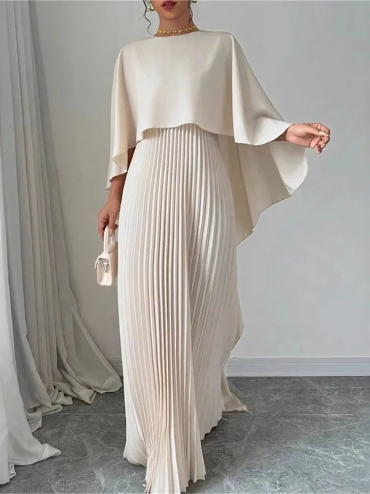 Lilach | Vestido con Mangas de Murciélago