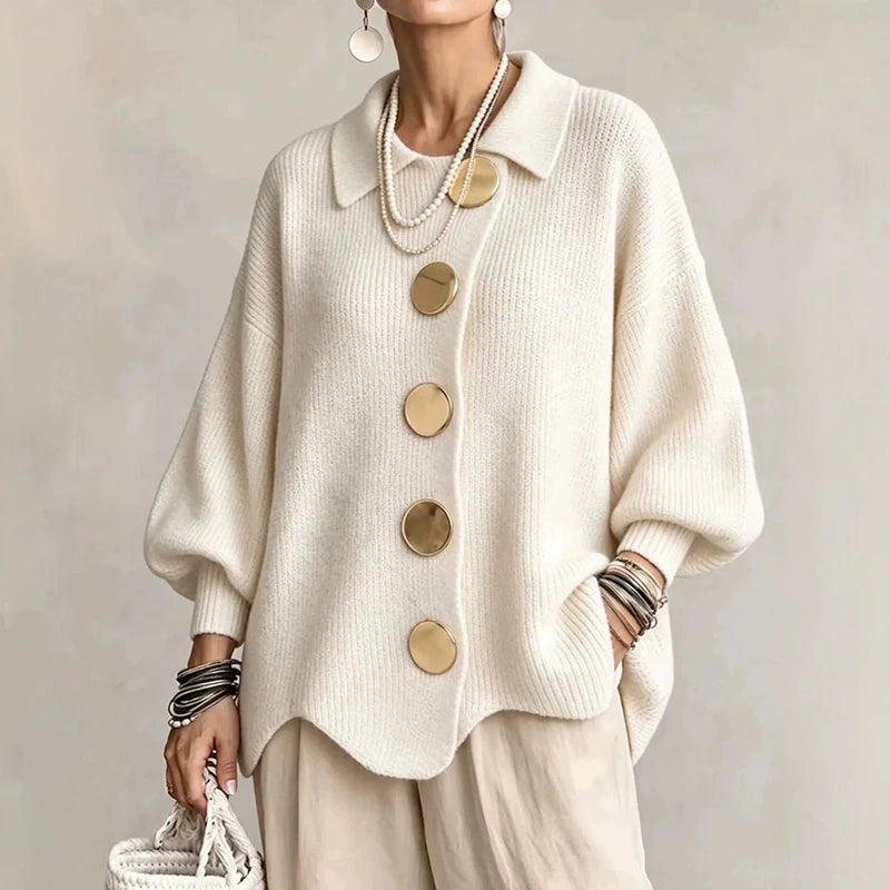 Celia cárdigan Blanco roto