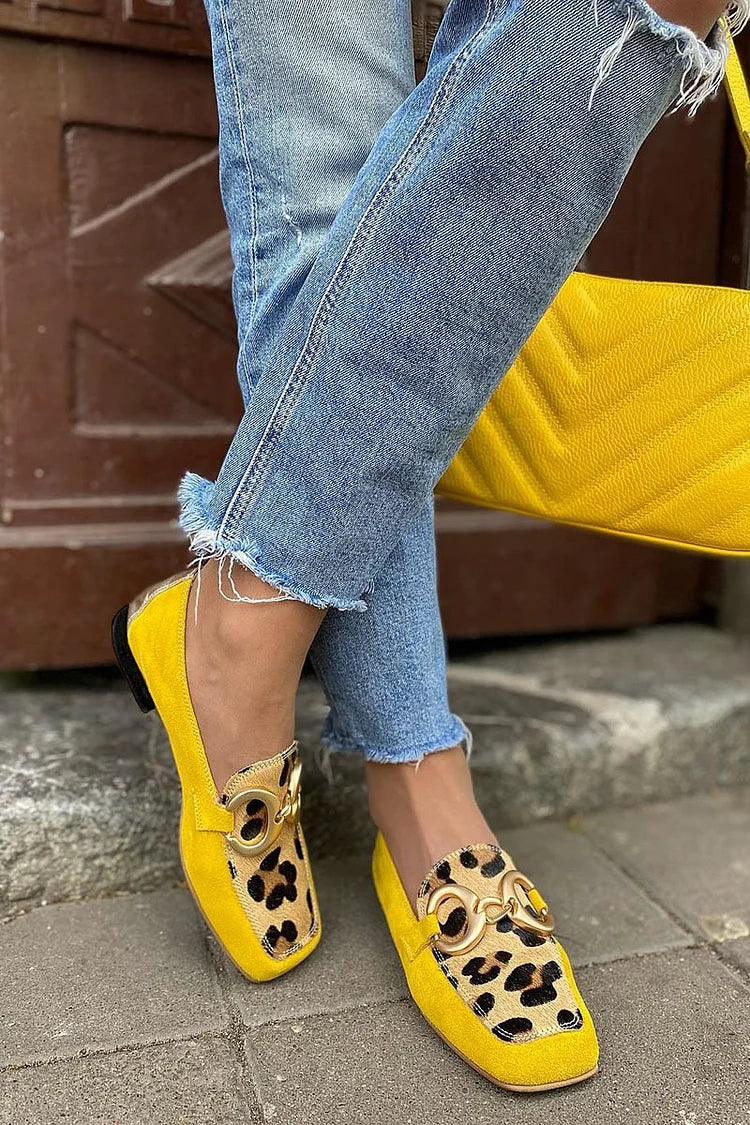 Assunta | Mocasines de Mujer con Estampado Animal
