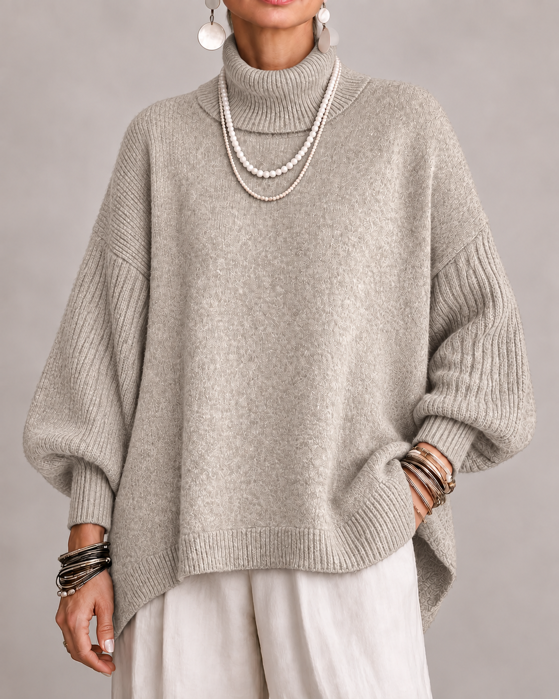 Carla jersey Beige