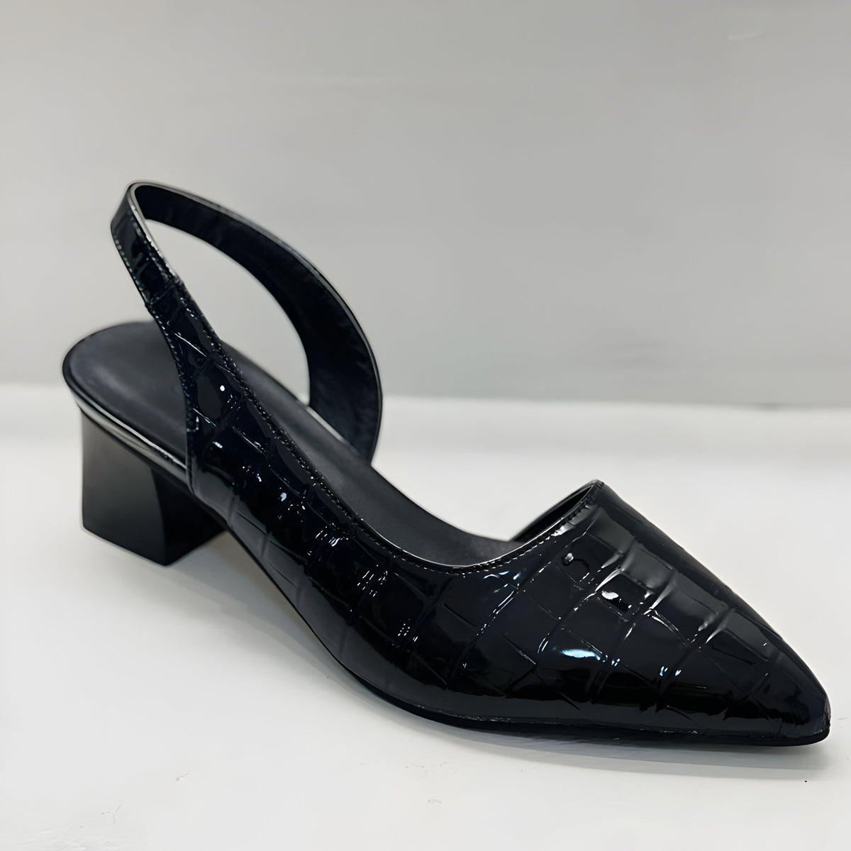 Graziella | Zapatos de Mujer con Tacón y Puntera Ancha
