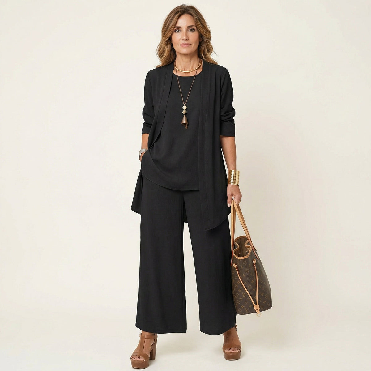 Vivian | Conjunto minimalista de tres piezas