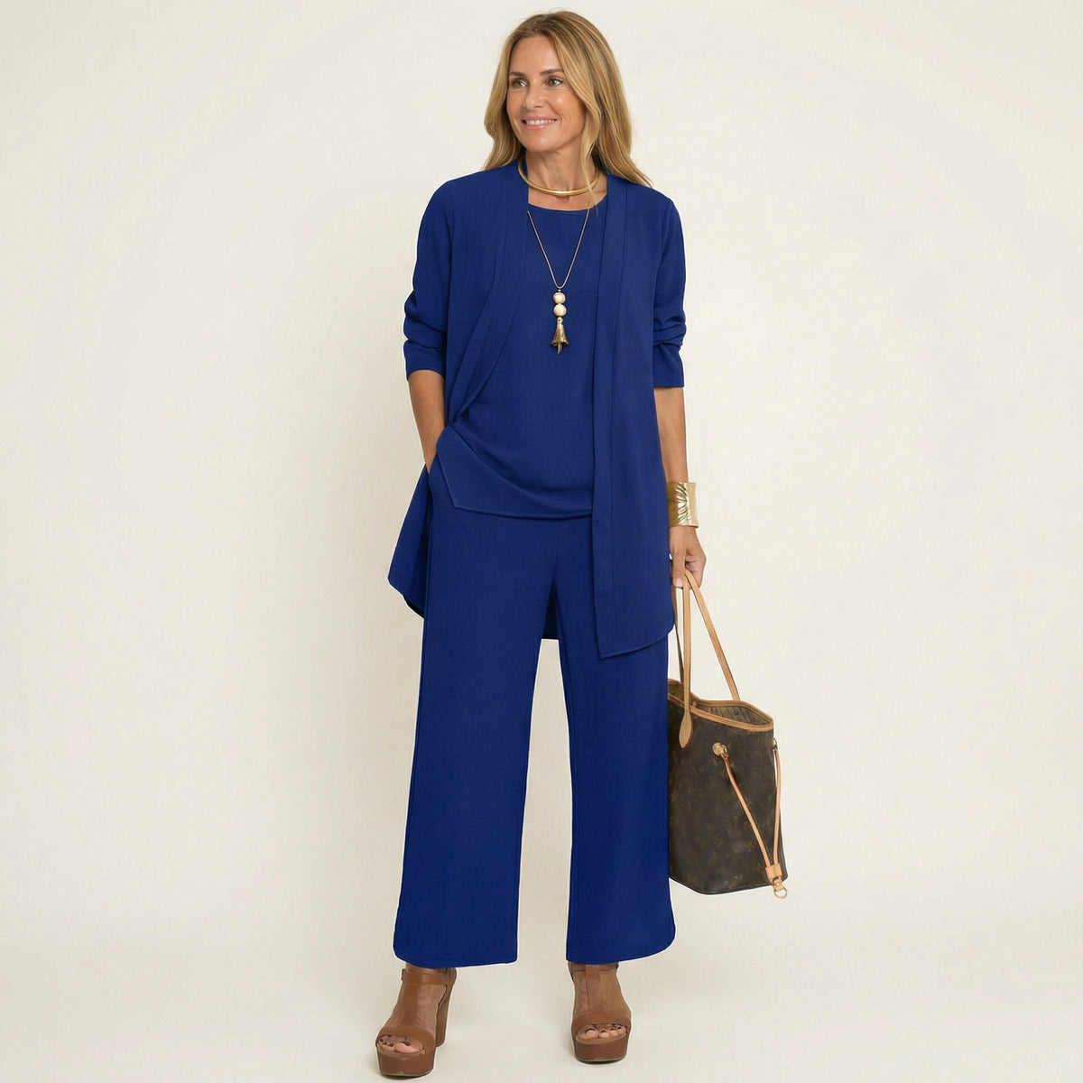 Vivian | Conjunto minimalista de tres piezas