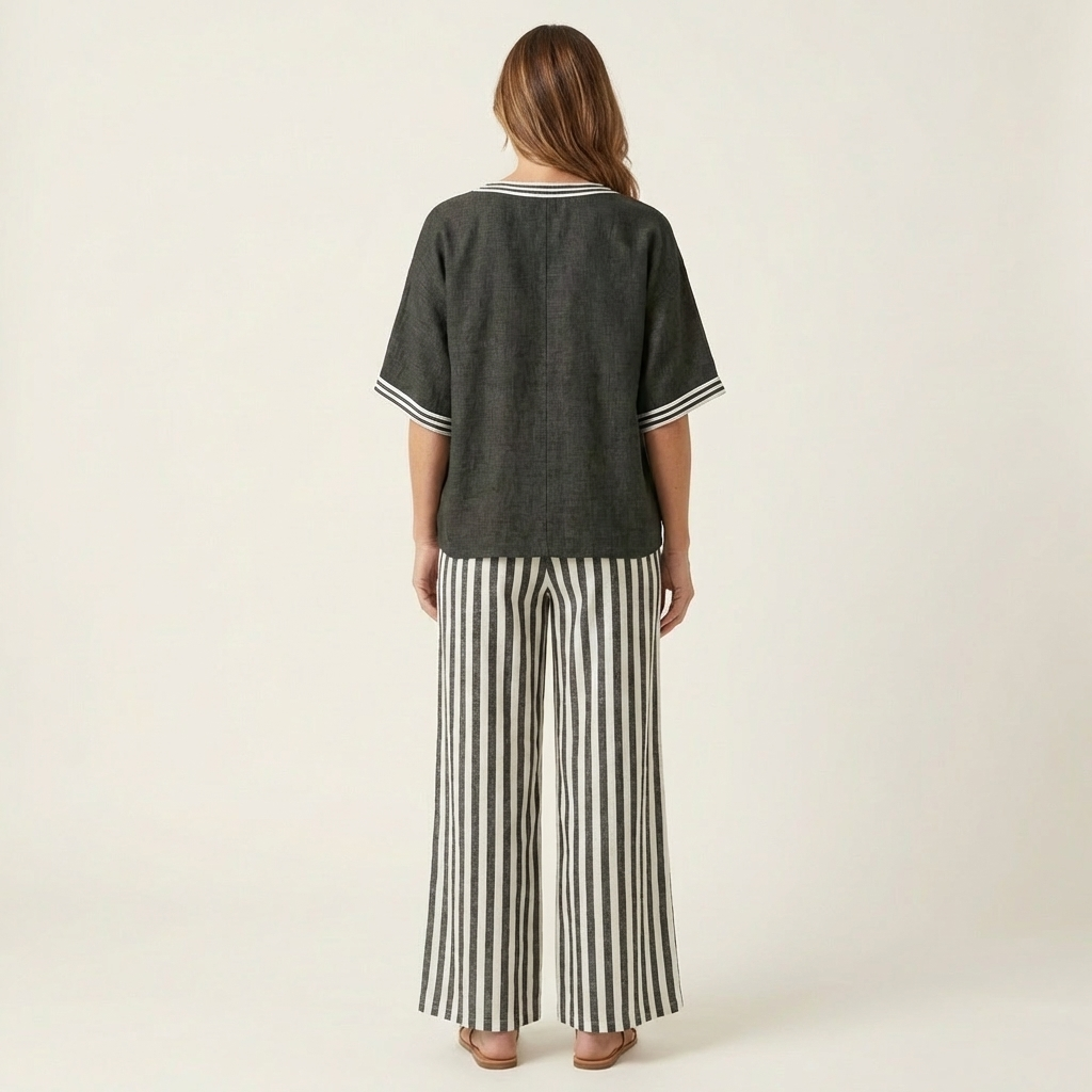 Juliana | Conjunto de top estilo universitario