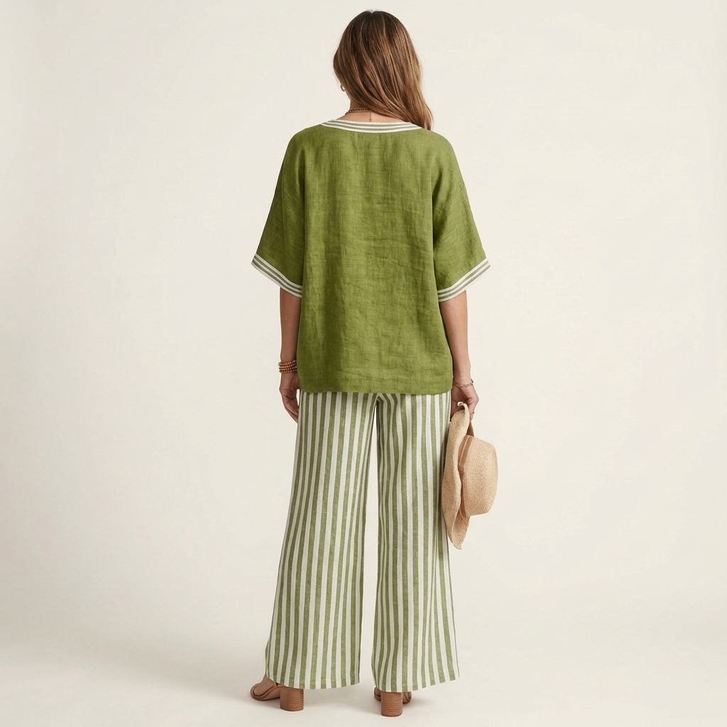 Juliana | Conjunto de top estilo universitario