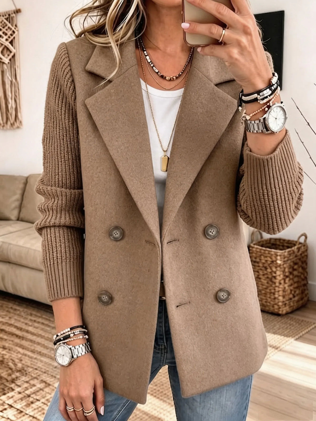 Carmen blazer Camel