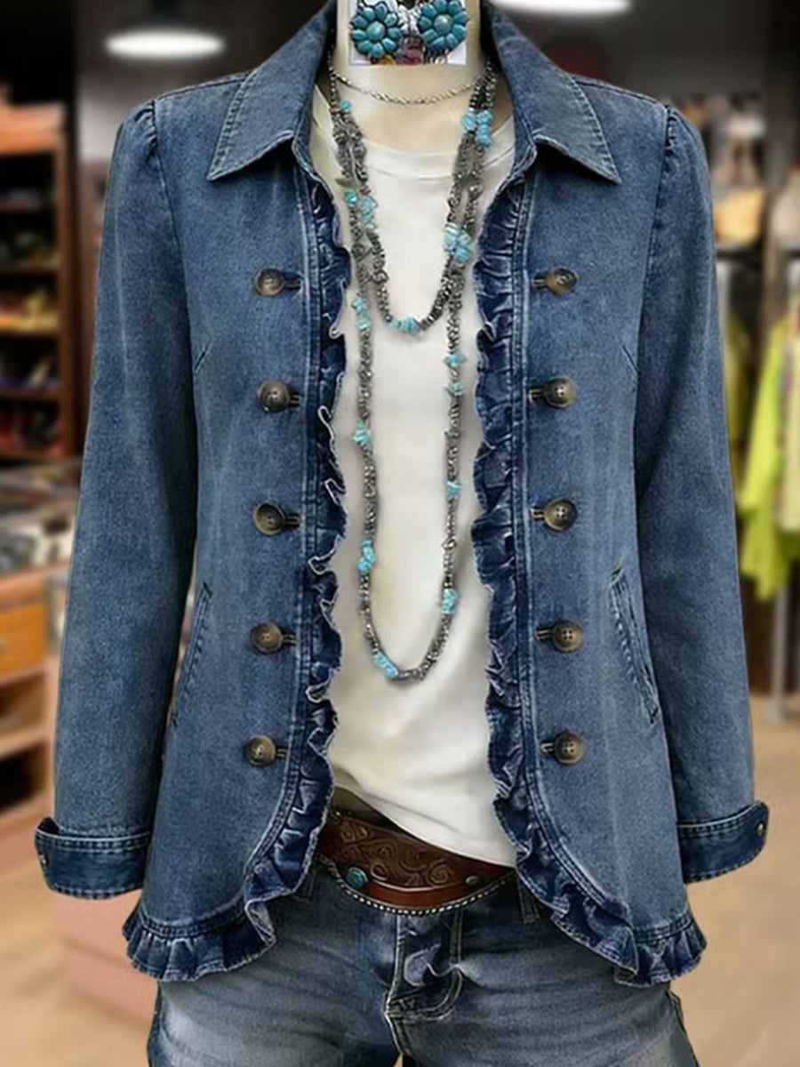 Rosario | Chaqueta Elegante con Volantes