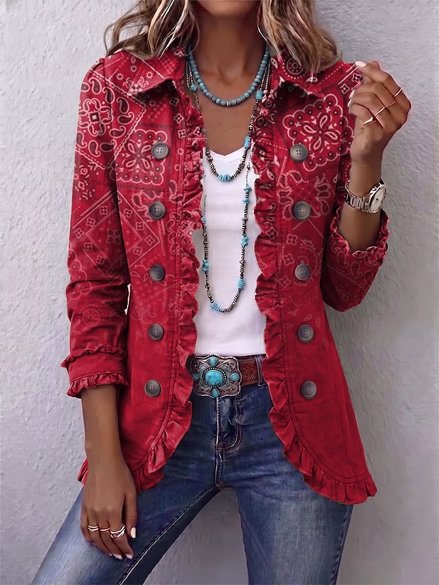 Clotilde | Chaqueta Cachemir Degradado