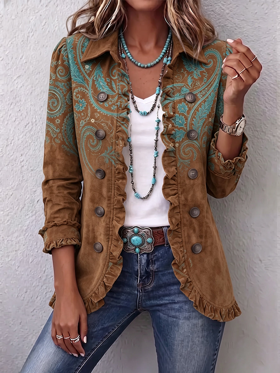 Macarena | Chaqueta Cachemir Caramelo