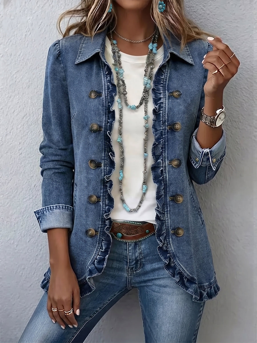 Rosario | Chaqueta Elegante con Volantes