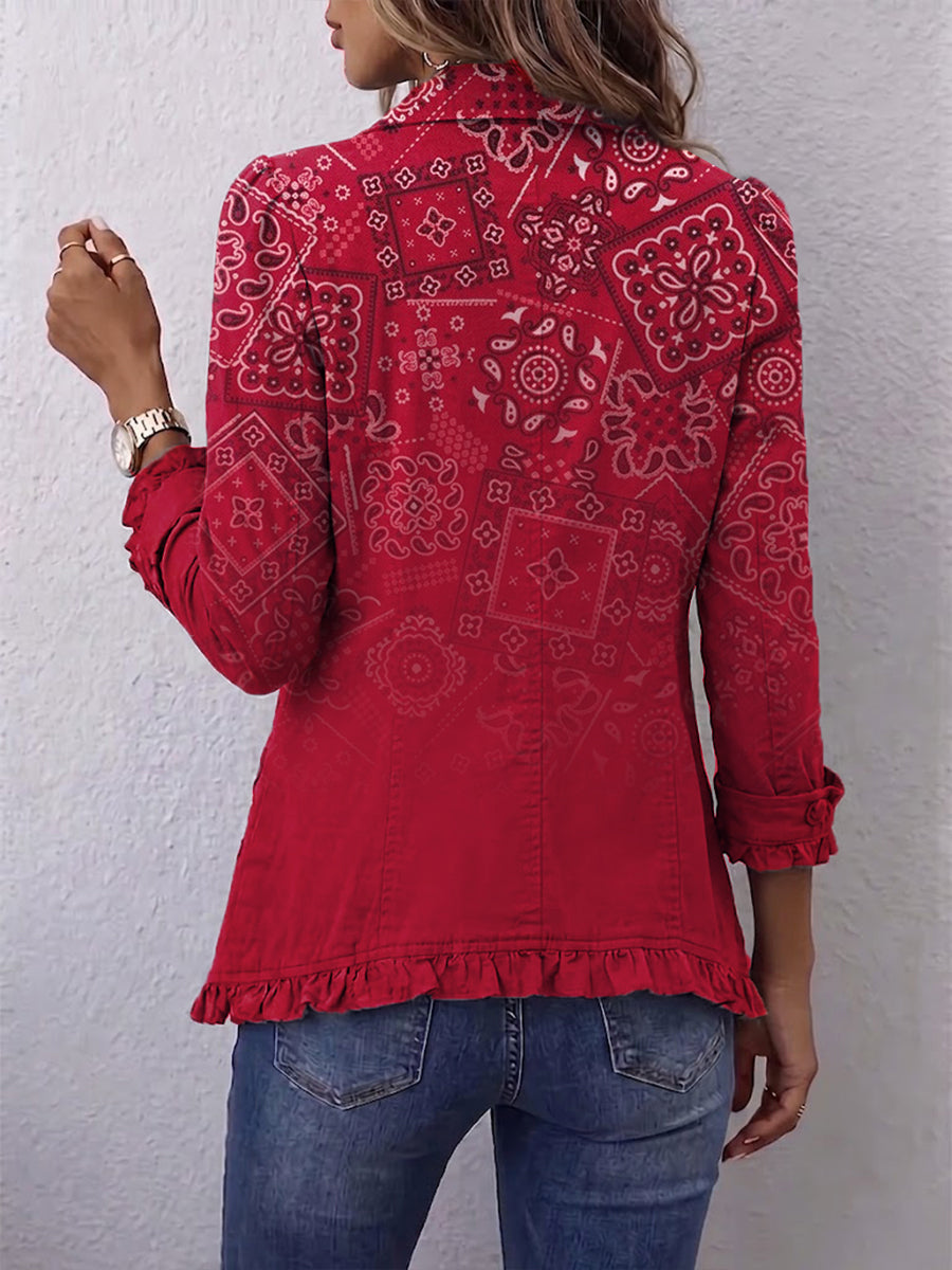 Clotilde | Chaqueta Cachemir Degradado
